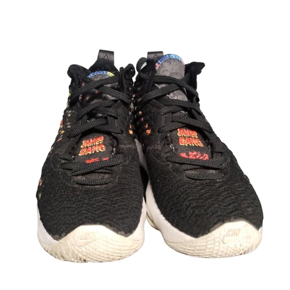 Lebron James Nike Women's Black/Multicolor Sneakers Size 6.5Y SKU 1895